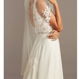 David’s Bridal wedding veil